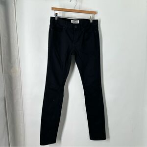 Rude Mens's Size 30 Black 5 Pocket Slim Leg Stretch Jeans